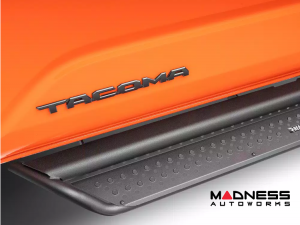 Jeep Gladiator Step Slider - Go Rhino - Dominator Extreme D1 - Black Powdercoat - `20-`25